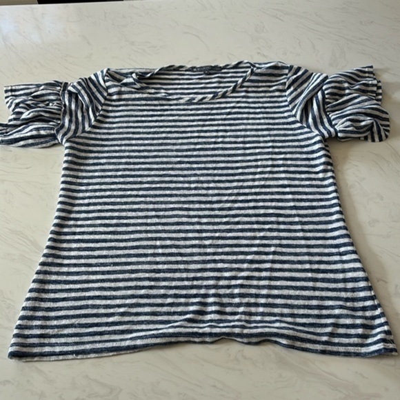 Elliot Lauren Stripe Tee Blouse - Picture 1 of 5
